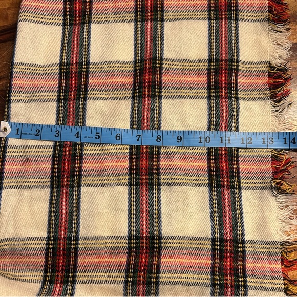 Plaid Fringe Eternity Scarf by Aldo - Picture 8 of 12
